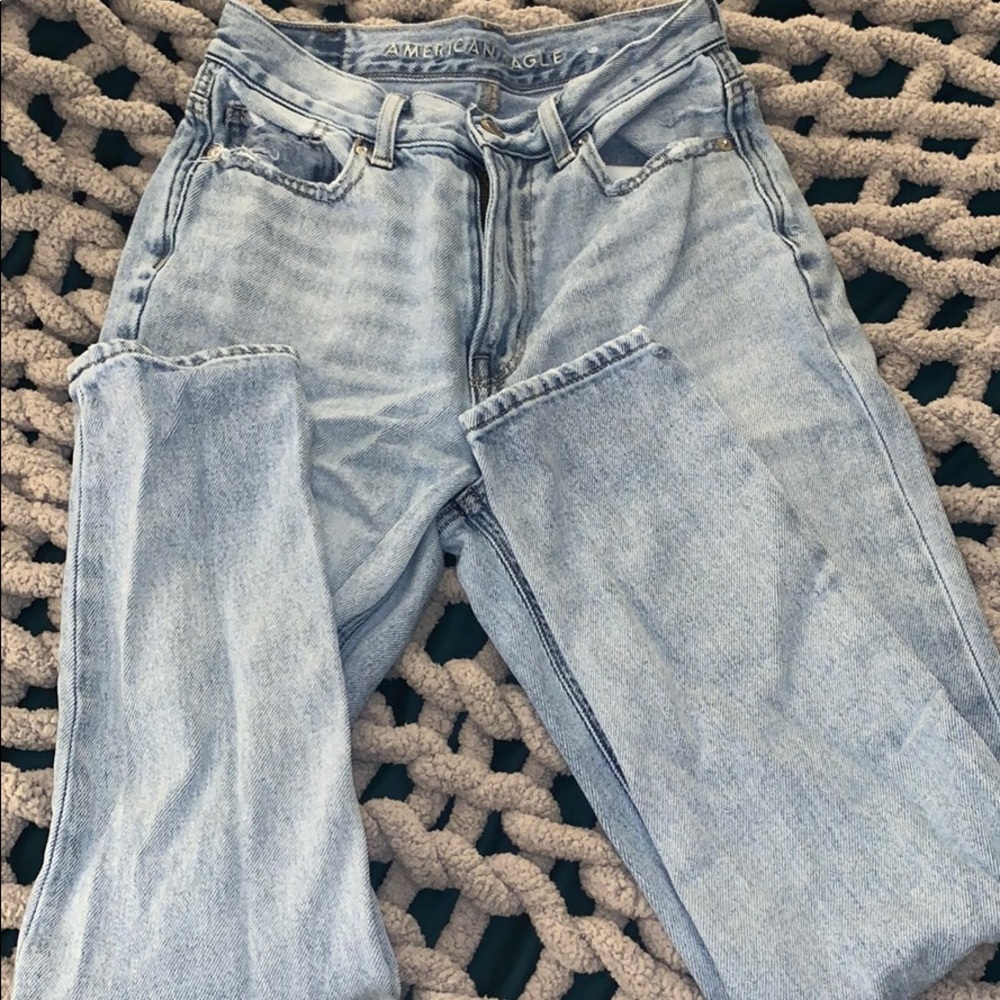 AEO Mom Jeans